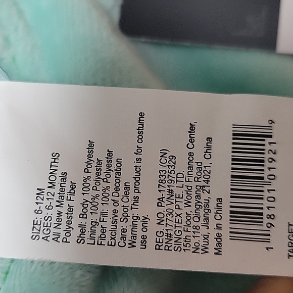 HYDE & EEK INFANT CATERPILLAR COSTUME SZ 6-12 MONTHS - Picture 12 of 16